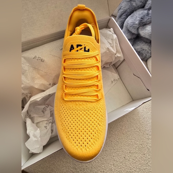 NIB!! APL, Women's TechLoom Breeze, Marigold/Midnight/White, Size 7.5 -MSRP $245 - Picture 2 of 7